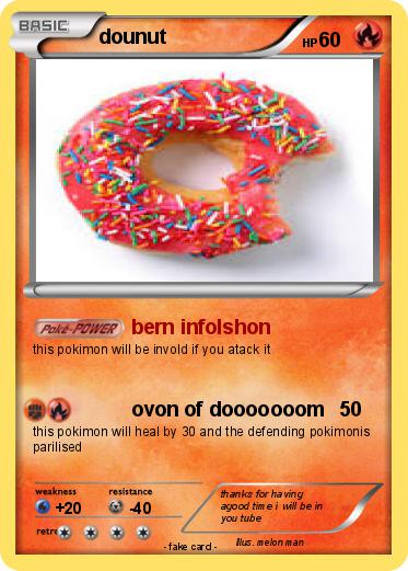 Pokemon dounut