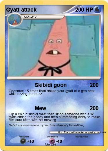 Pokemon Gyatt attack