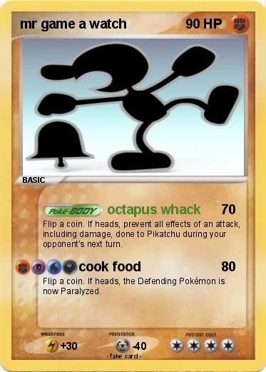 Pokemon mr game a watch