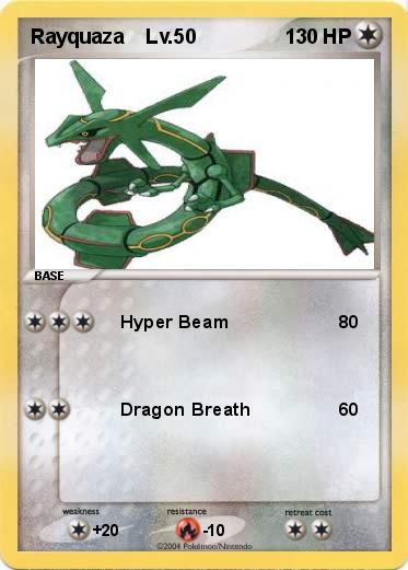 Pokemon Rayquaza    Lv.50