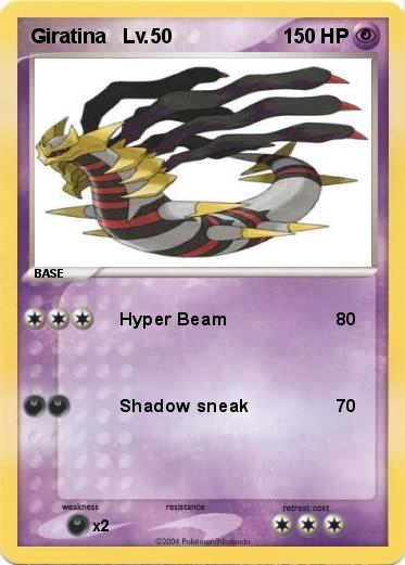 Pokemon Giratina   Lv.50