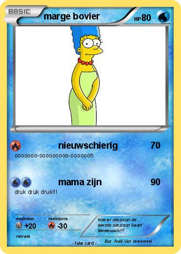 Pokemon marge bovier