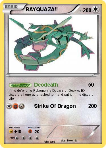 Pokemon RAYQUAZA!!