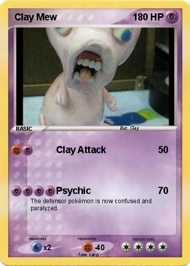 Pokemon Clay Mew