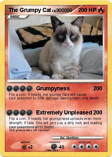 Pokemon The Grumpy Cat