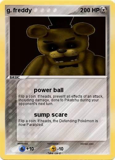 Pokemon g. freddy