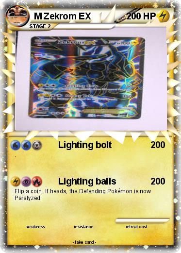 Pokemon M Zekrom EX