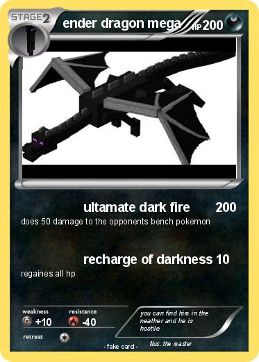 Pokemon ender dragon mega