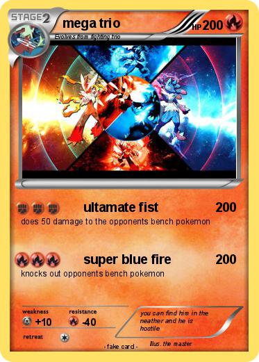 Pokemon mega trio