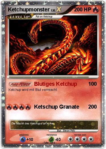 Pokemon Ketchupmonster