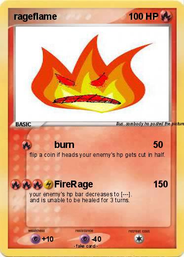 Pokemon rageflame