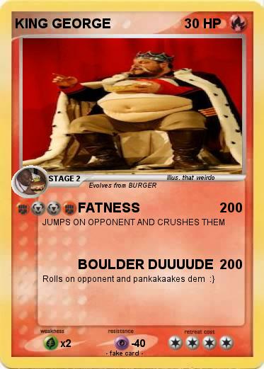 Pokemon KING GEORGE