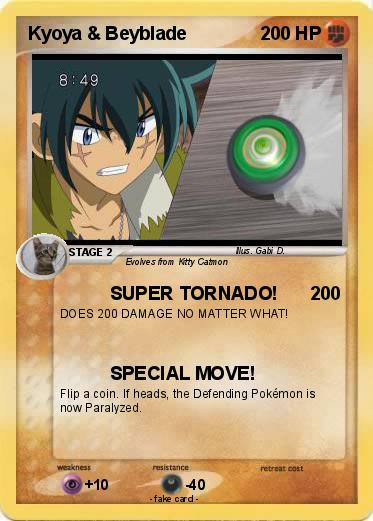 Pokemon Kyoya & Beyblade