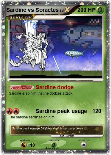 Pokemon Sardine vs Soractes