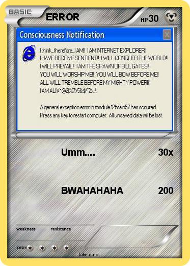 Pokemon ERROR
