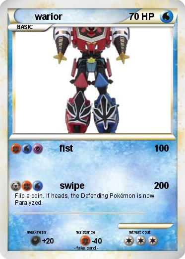 Pokemon warior