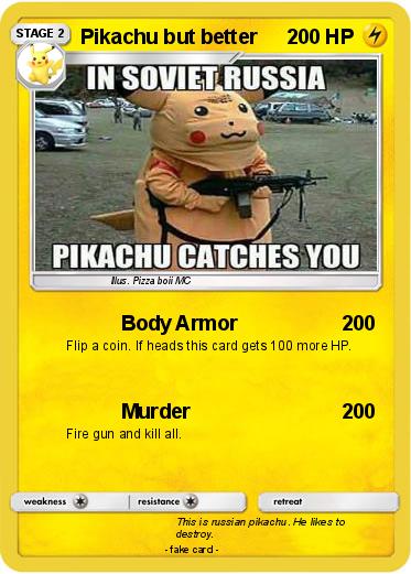 Pokemon Pikachu but better