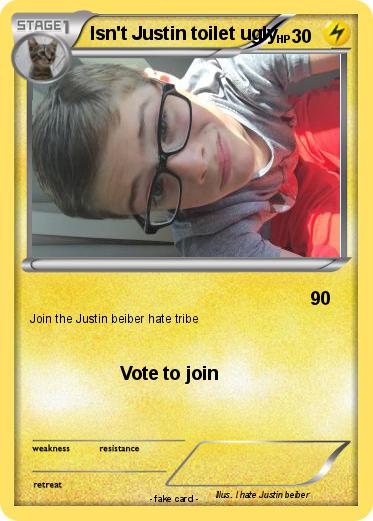 Pokemon Isn't Justin toilet ugly