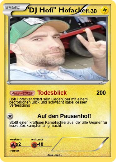 Pokemon "DJ Hofi" Hofacker