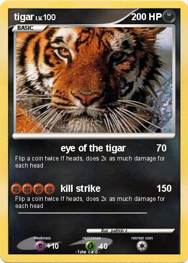 Pokemon tigar