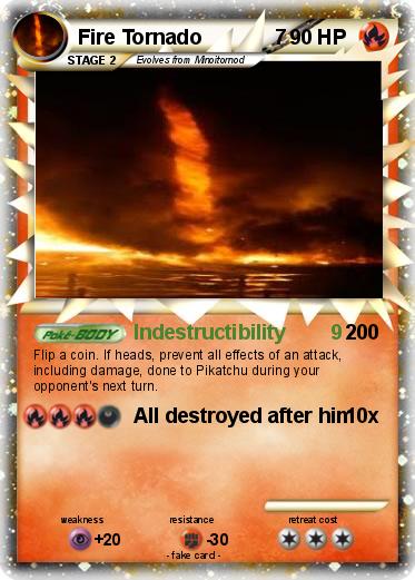 Pokemon Fire Tornado             7