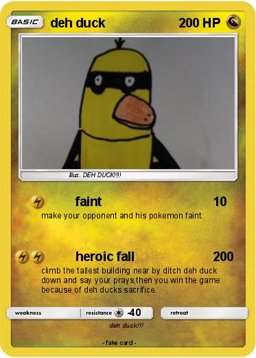 Pokemon deh duck