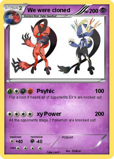 Pokemon We were cloned