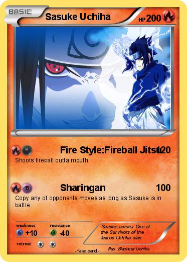 Pokemon Sasuke Uchiha