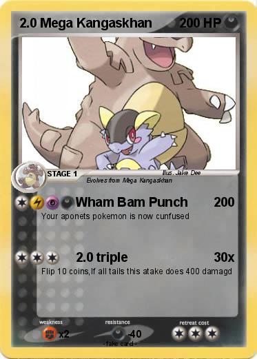 Pokemon 2.0 Mega Kangaskhan