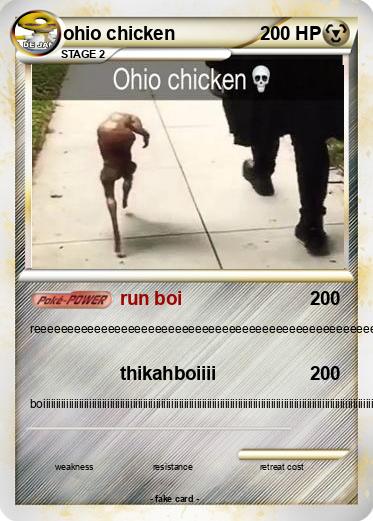 Pokemon ohio chicken