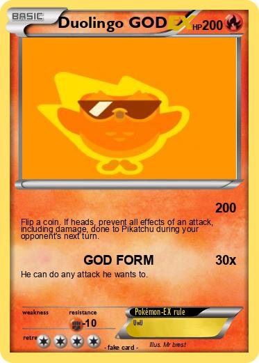 Pokemon Duolingo GOD