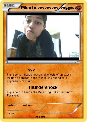 Pokemon Pikachuvvvvvvvvvvvvvvvvv