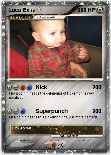 Pokemon Luca Ex