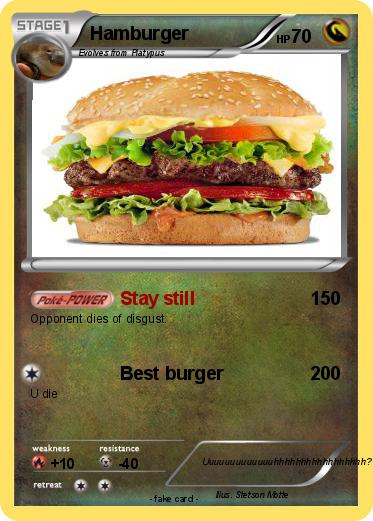 Pokemon Hamburger