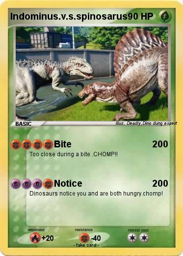 Pokemon Indominus.v.s.spinosarus
