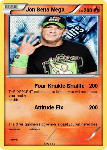 Pokemon Jon Sena Mega