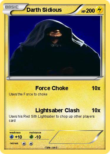 Pokemon Darth Sidious