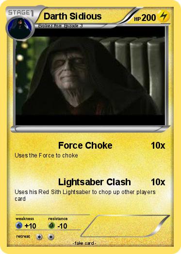 Pokemon Darth Sidious