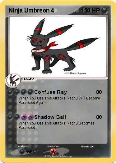 Pokemon Ninja Umbreon 4