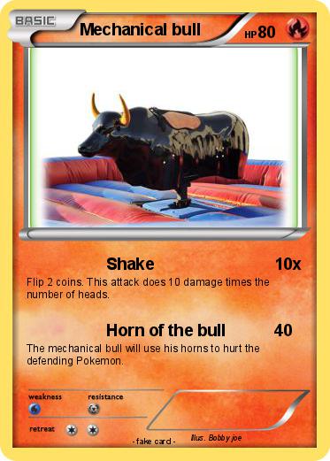 Pokemon Mechanical bull