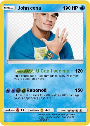Pokemon John cena