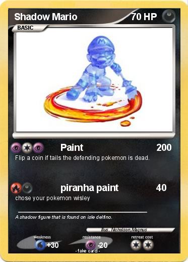 Pokemon Shadow Mario