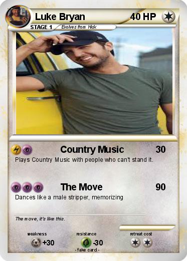 Pokemon Luke Bryan