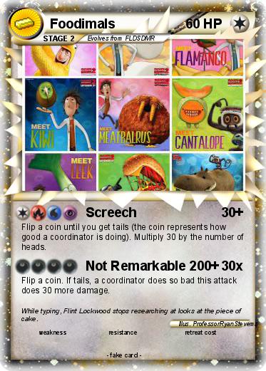 Pokemon Foodimals