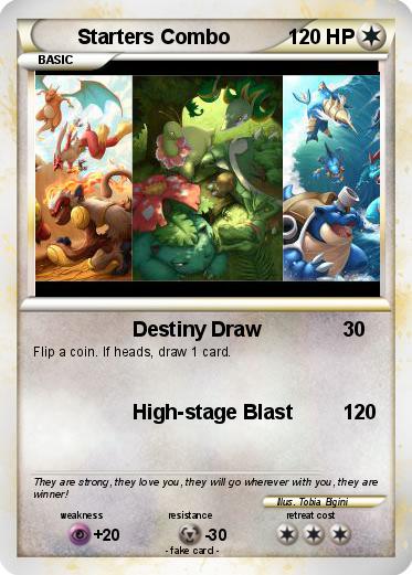 Pokemon Starters Combo