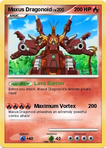 Pokemon Maxus Dragonoid