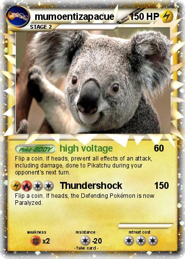 Pokemon mumoentizapacue