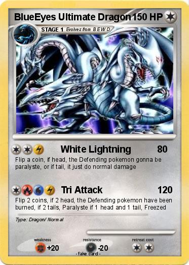 Pokemon BlueEyes Ultimate Dragon