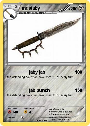 Pokemon mr.staby