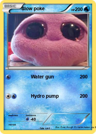 Pokemon Slow poke